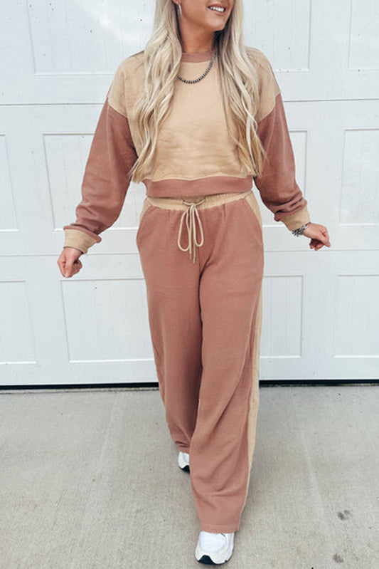 Khaki Colorblock Set LT