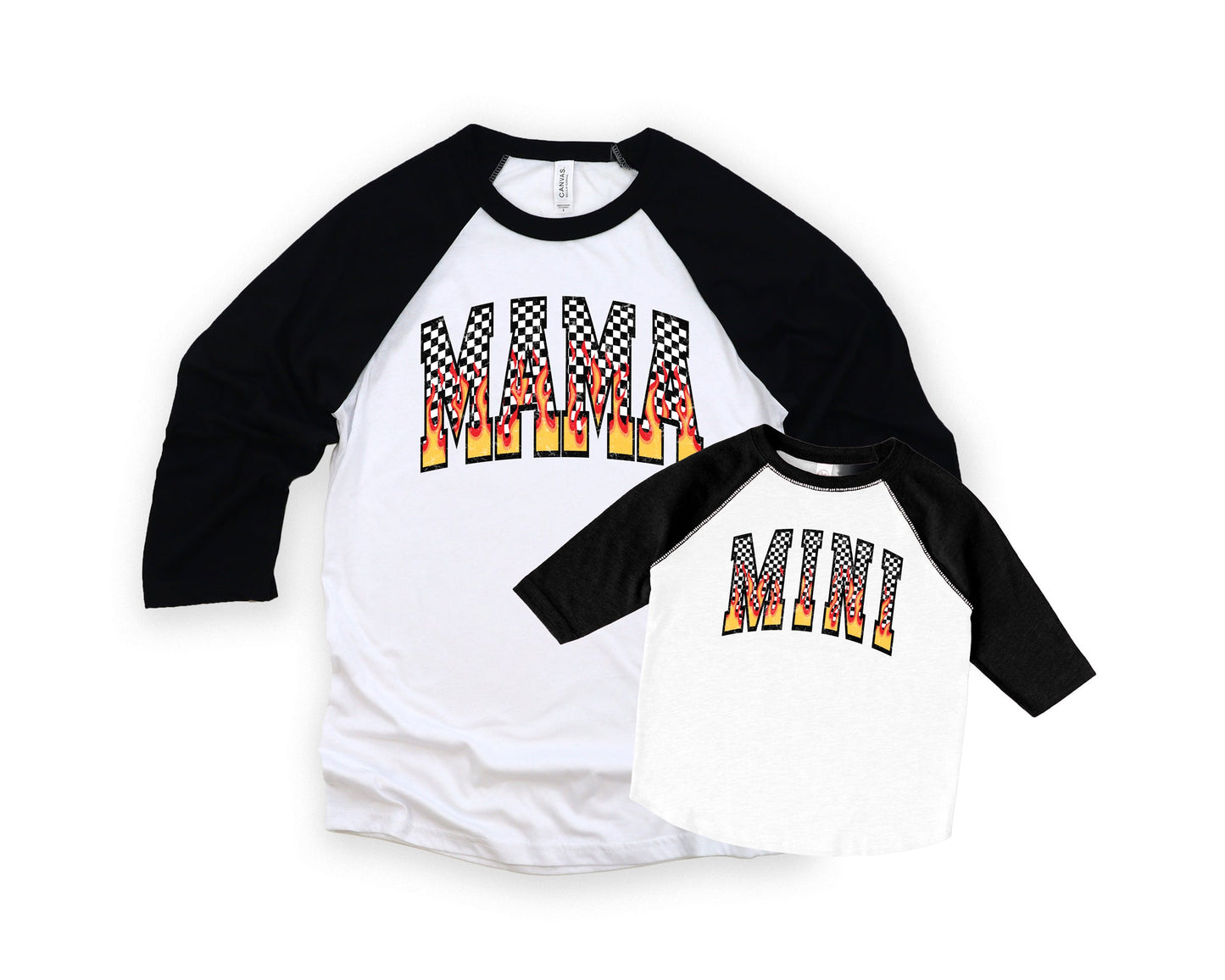 Mama and Mini Flames | Graphic Tee | Matching Mom and Son