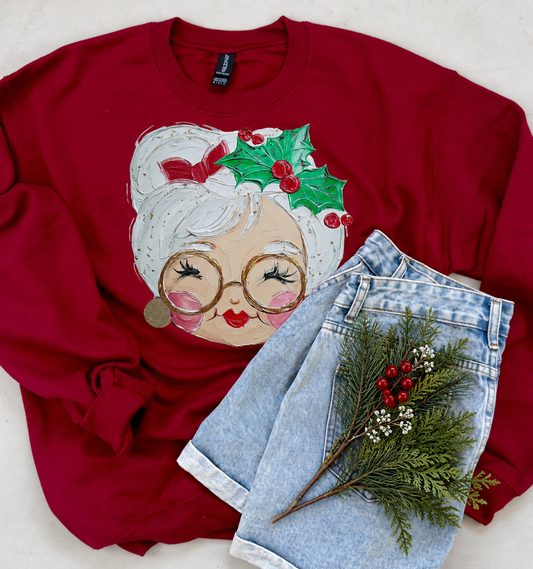 Mrs. Claus Sweatshirt or Tee