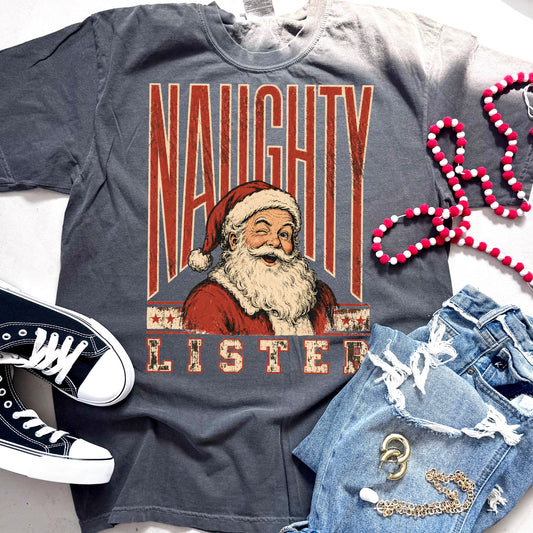 Naughty Lister Short or Long Sleeve Tee