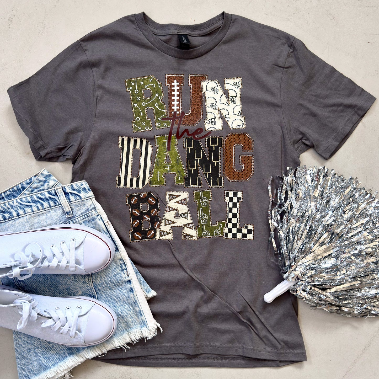 Pattern Run the Dang Ball Tee or Sweatshirt