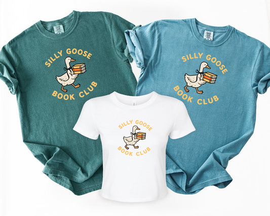 Silly Goose Book Club | Graphic Tee | Book Lovers
