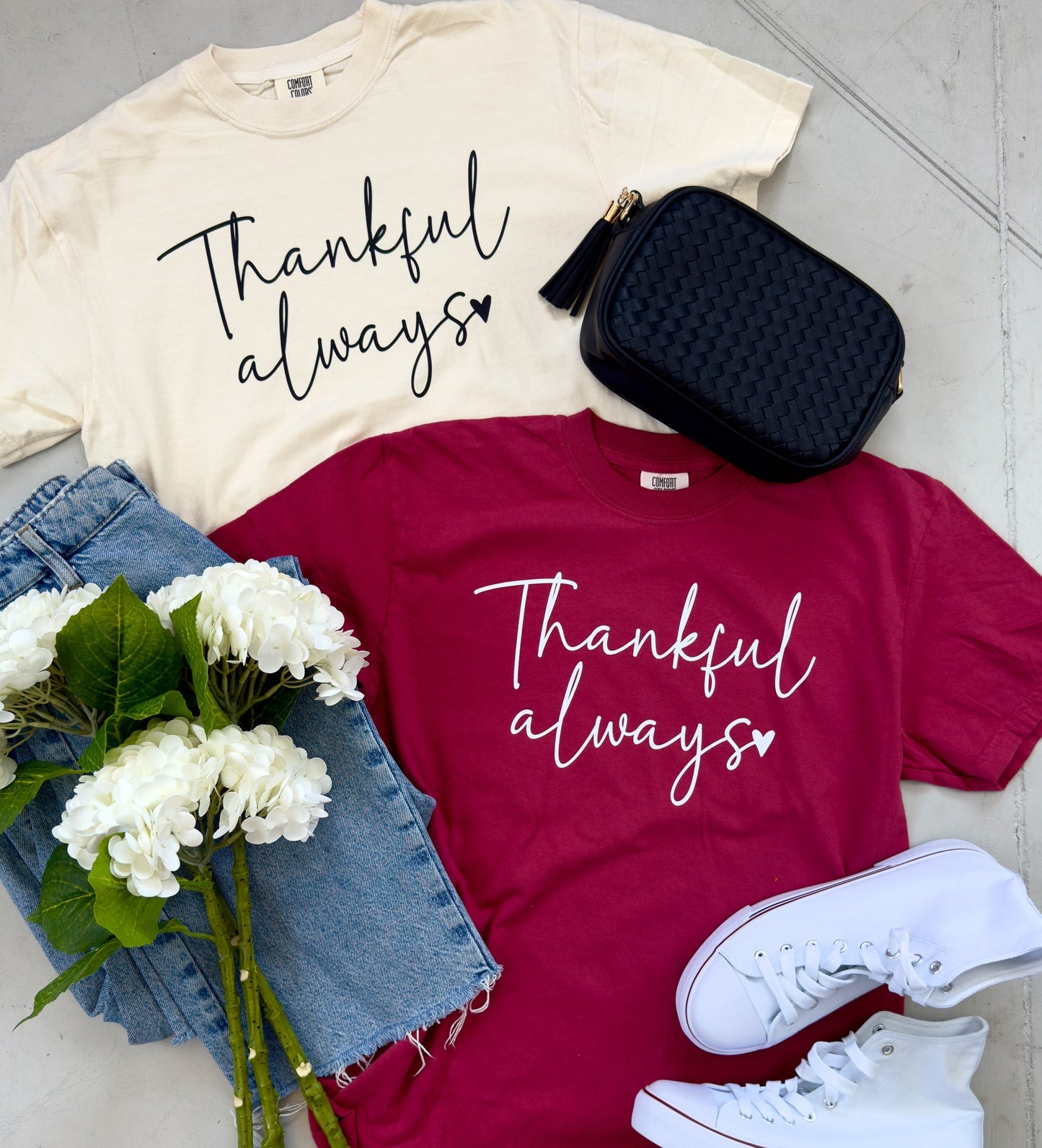Thankful Always Fall Tee