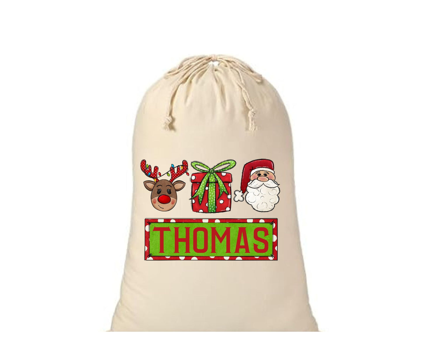 Custom Santa Bags November.