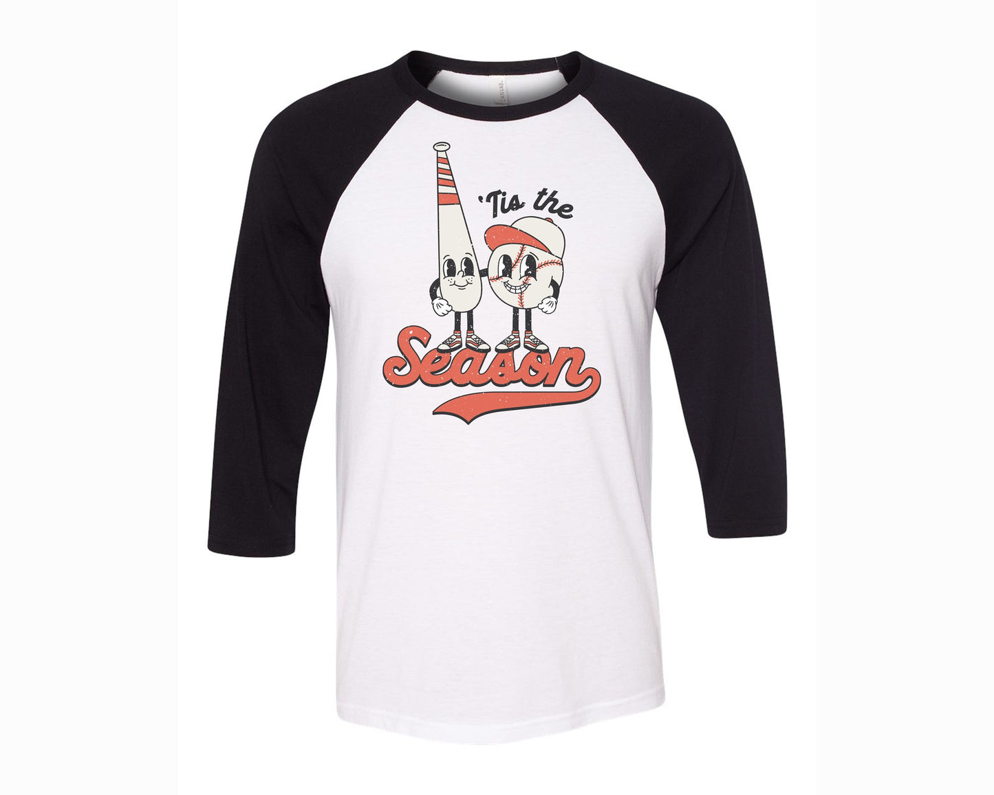 'Tis The Baseball Season | Graphic Tee | Vintage Sports