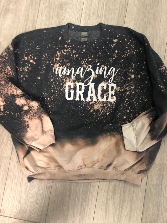 Amazing Grace Bleached Sweatshirt