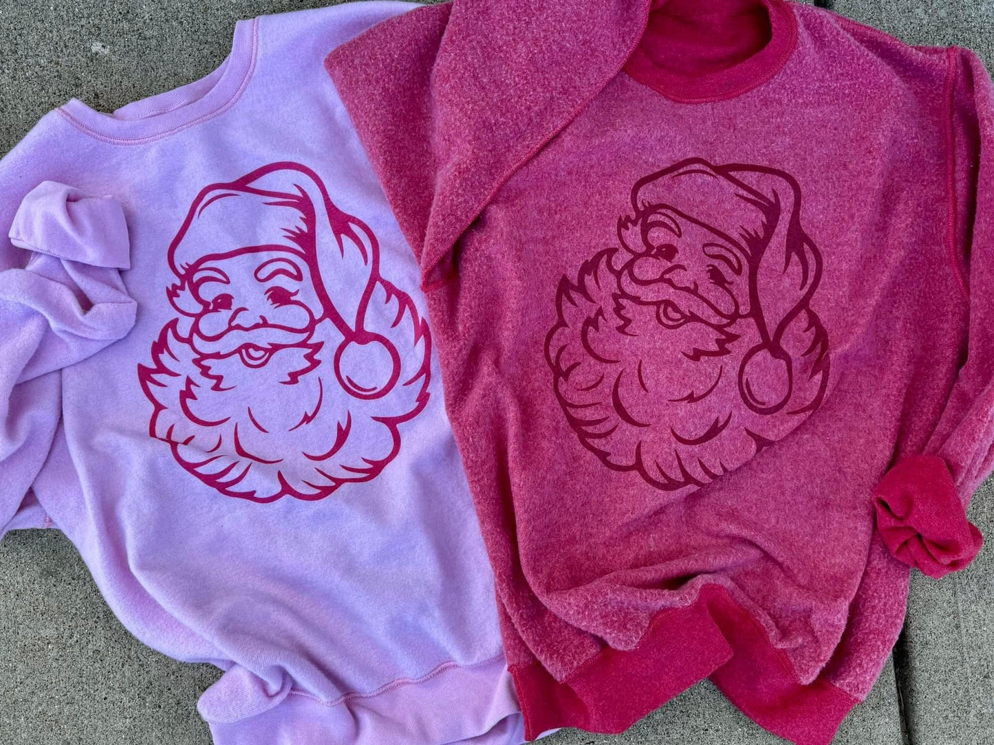 Santa Inside-Out Sweatshirt