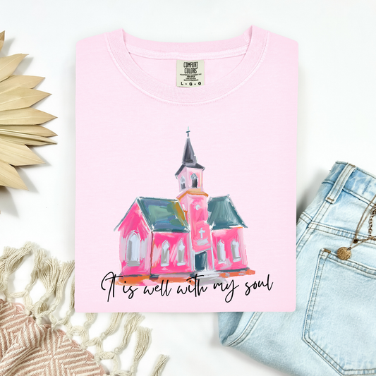 *Best Seller* It Is Well With My Soul Tee.