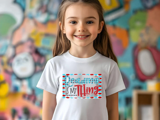 Reading is my Thing Youth Gildan T-Shirt