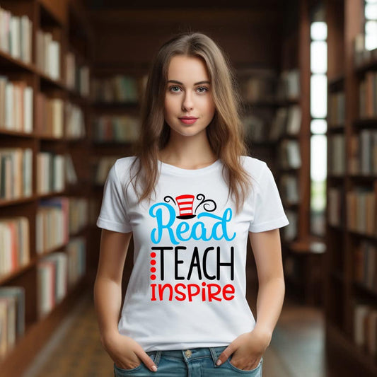 Read, Teach, Inspire Gildan T-Shirt
