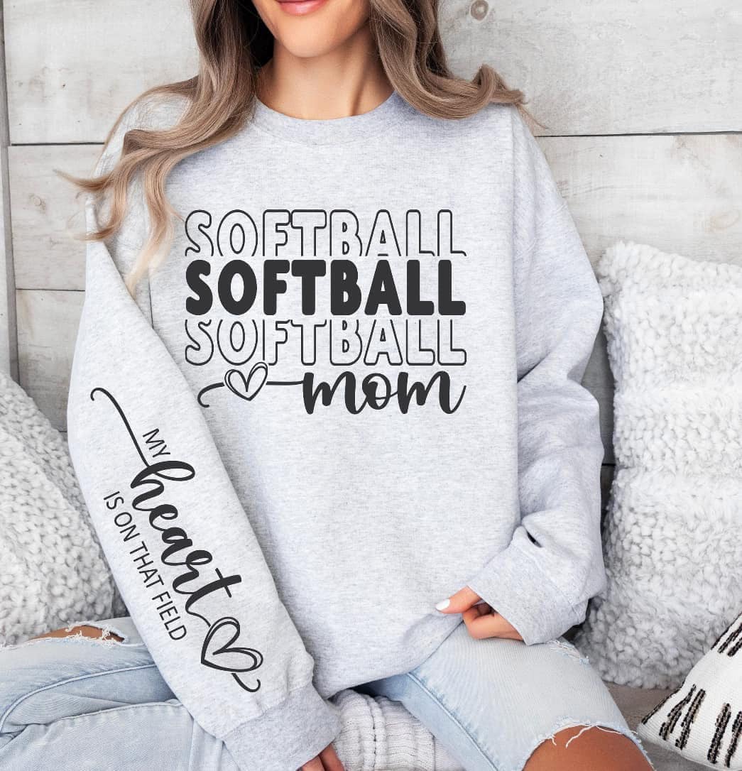 Softball Mom Sweatshirt