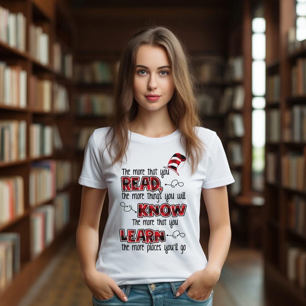 The More That You Read Gildan T-Shirt