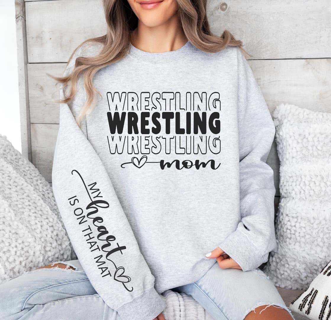 Wrestling Mom Sweatshirt