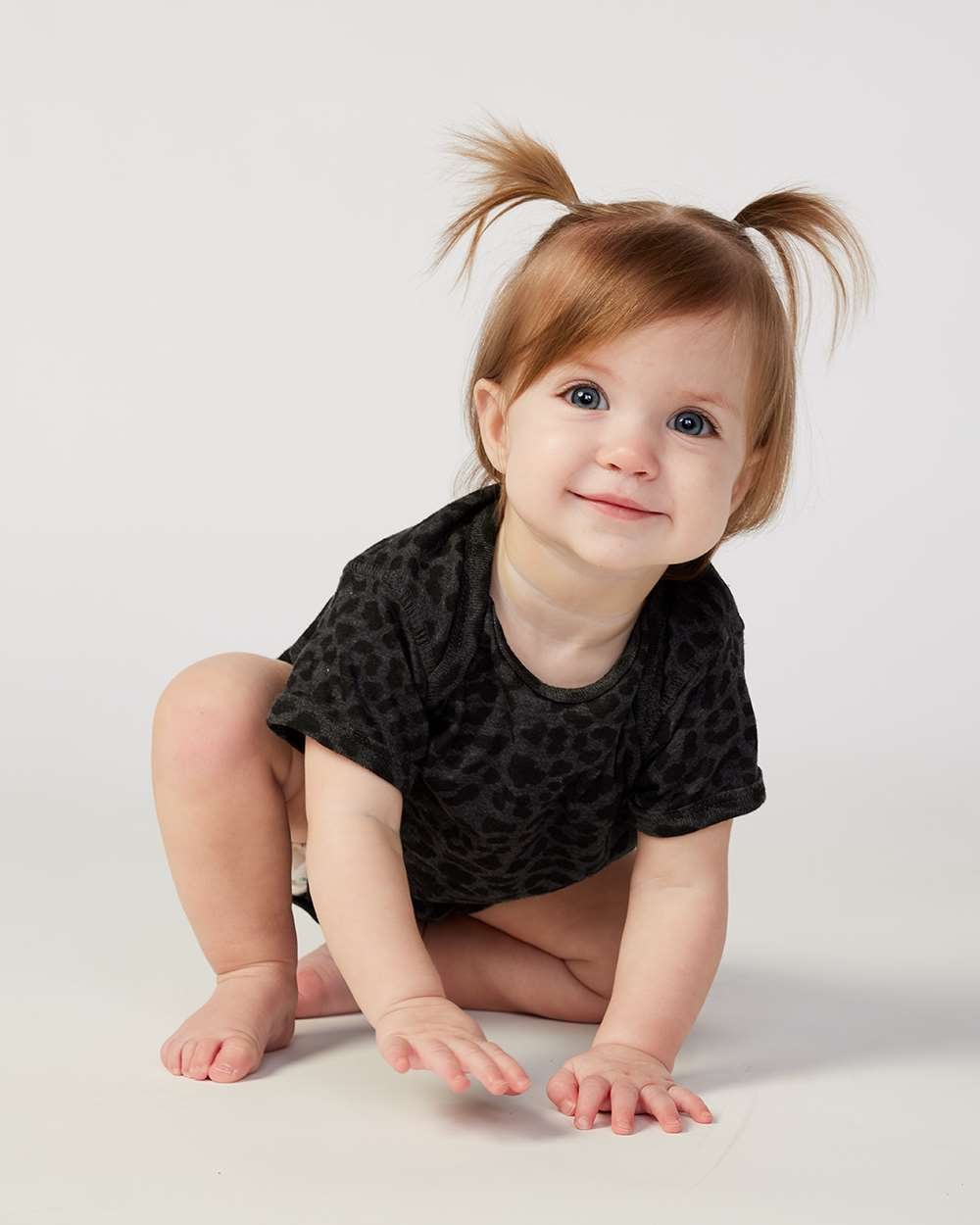 Black Leopard Infant Onesie - great for mommy and me