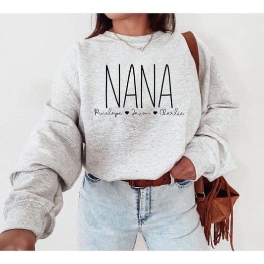 Grandmother/Grandma/Nana/Mimi Gildan Unisex Sweatshirt