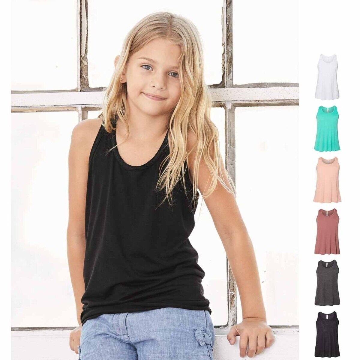 Bella Canvas Flowy YOUTH tank