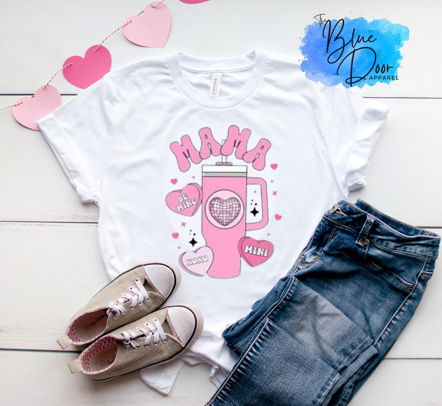 Your Love Fills my Mama Cup Bella Canvas Tee